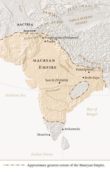 RBSI - Mauryan Empire (ca. 323–185 B.C.) The Expansion Of Two Kingdoms ...